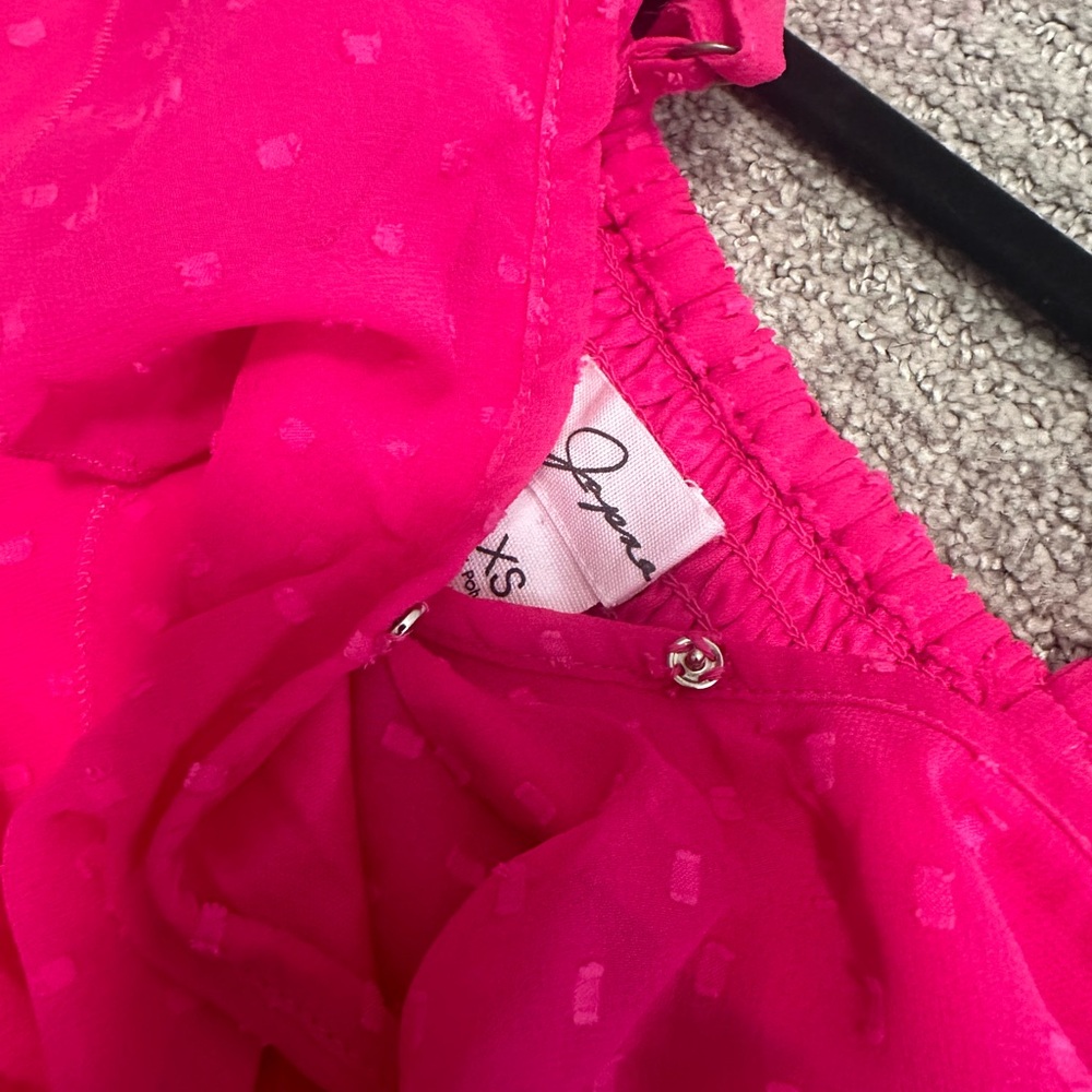 Japna hot pink romper dress - Picture 2 of 5